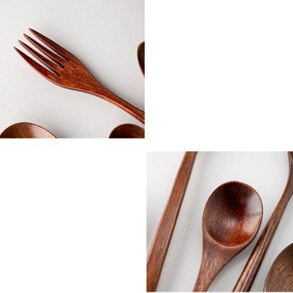 Natural Wooden Spoon Fork Dinn - Kitchen Appliances Combo recension och pris