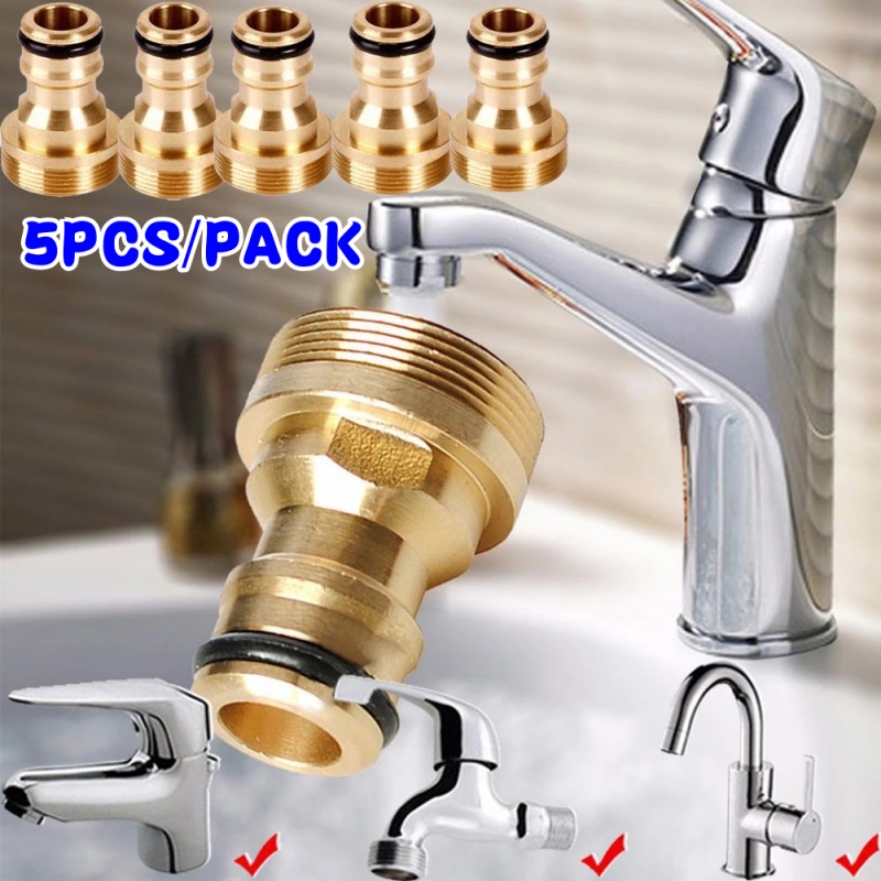 1/ 5PCS Universal Brass Tap Ki - Kitchen Appliances Restaurant recension och pris