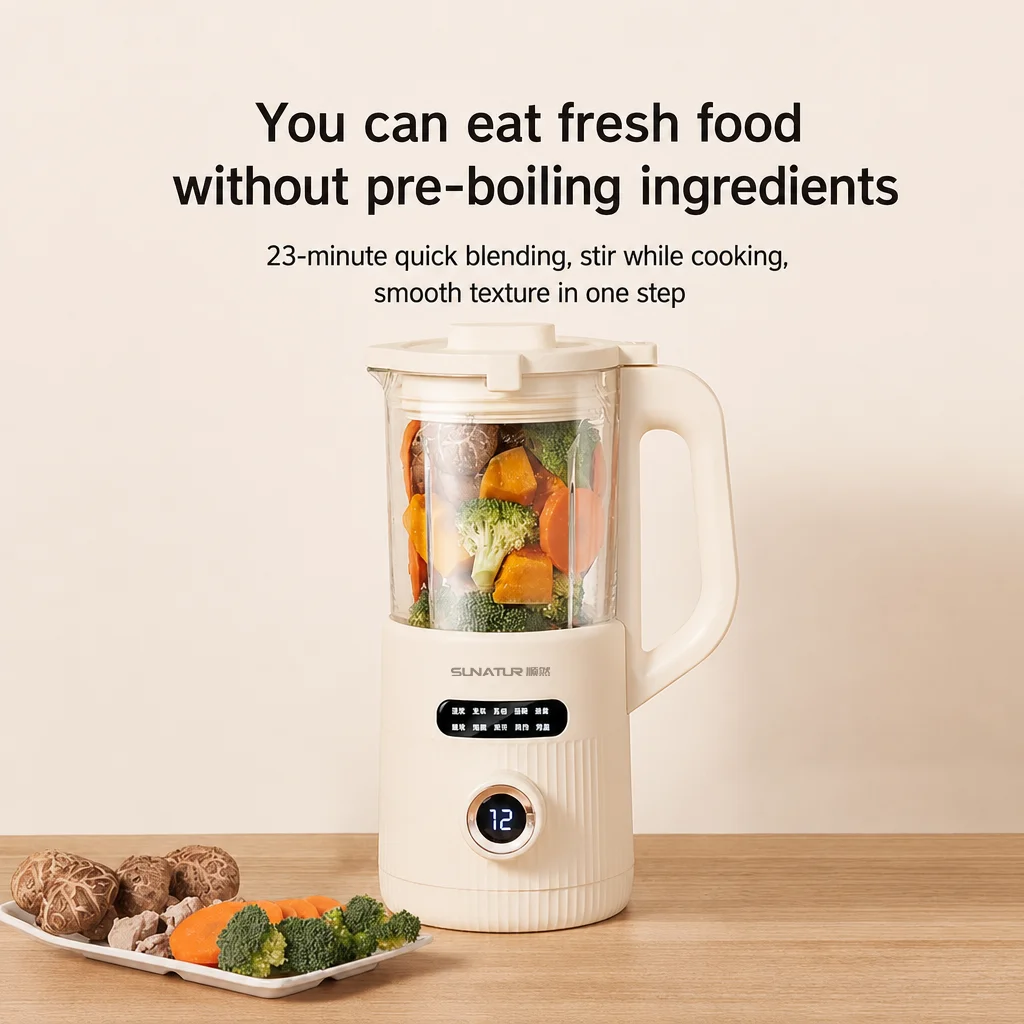 SUNATUR 1200ml Soy Milk Maker  - Soy Milk Maker recension och pris