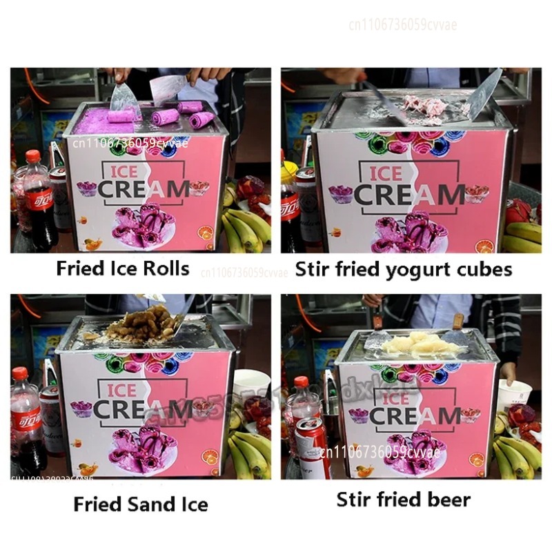 Yogurt Fried Ice Machine Elect - Yogurt Maker Electric recension och pris