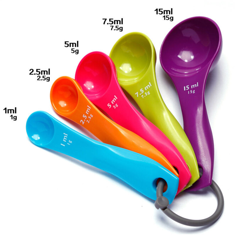 5Pcs Salt Oil Spoon Lovely Kit - Kitchen Appliances Combo recension och pris