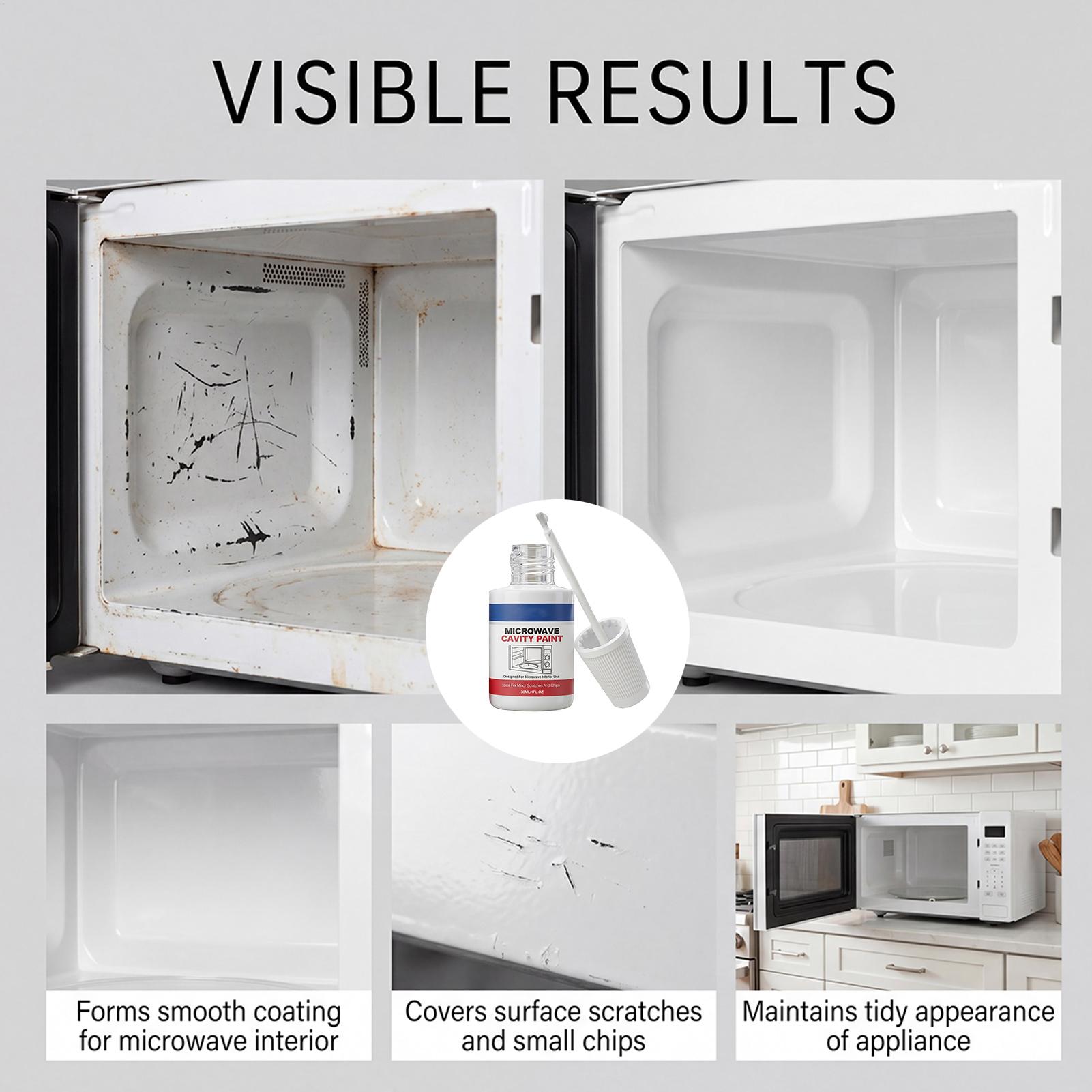 High Gloss Microwave Coating 3 - Kitchen Appliances Restaurant recension och pris