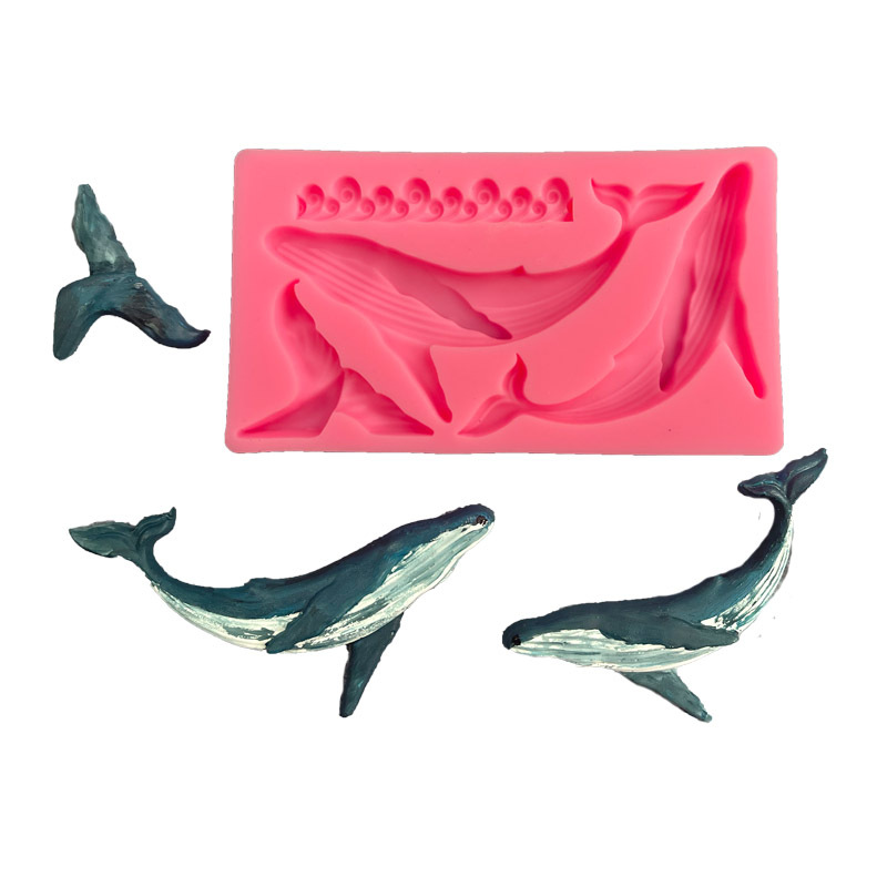 DIY Whale Silicone Mold Ocean  - Kitchen Appliances Baking recension och pris