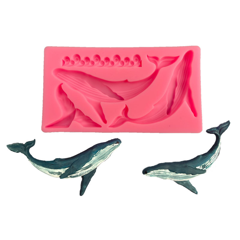 DIY Whale Silicone Mold Ocean  - Kitchen Appliances Baking recension och pris