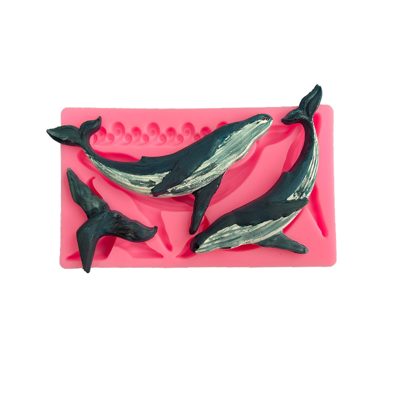 DIY Whale Silicone Mold Ocean  - Kitchen Appliances Baking recension och pris