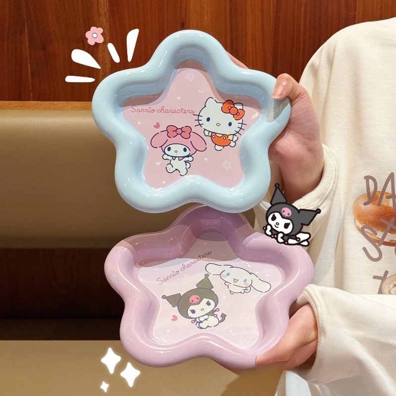 Cartoon Cat Print Ceramic Dinn - Kitchen Appliances Combo recension och pris